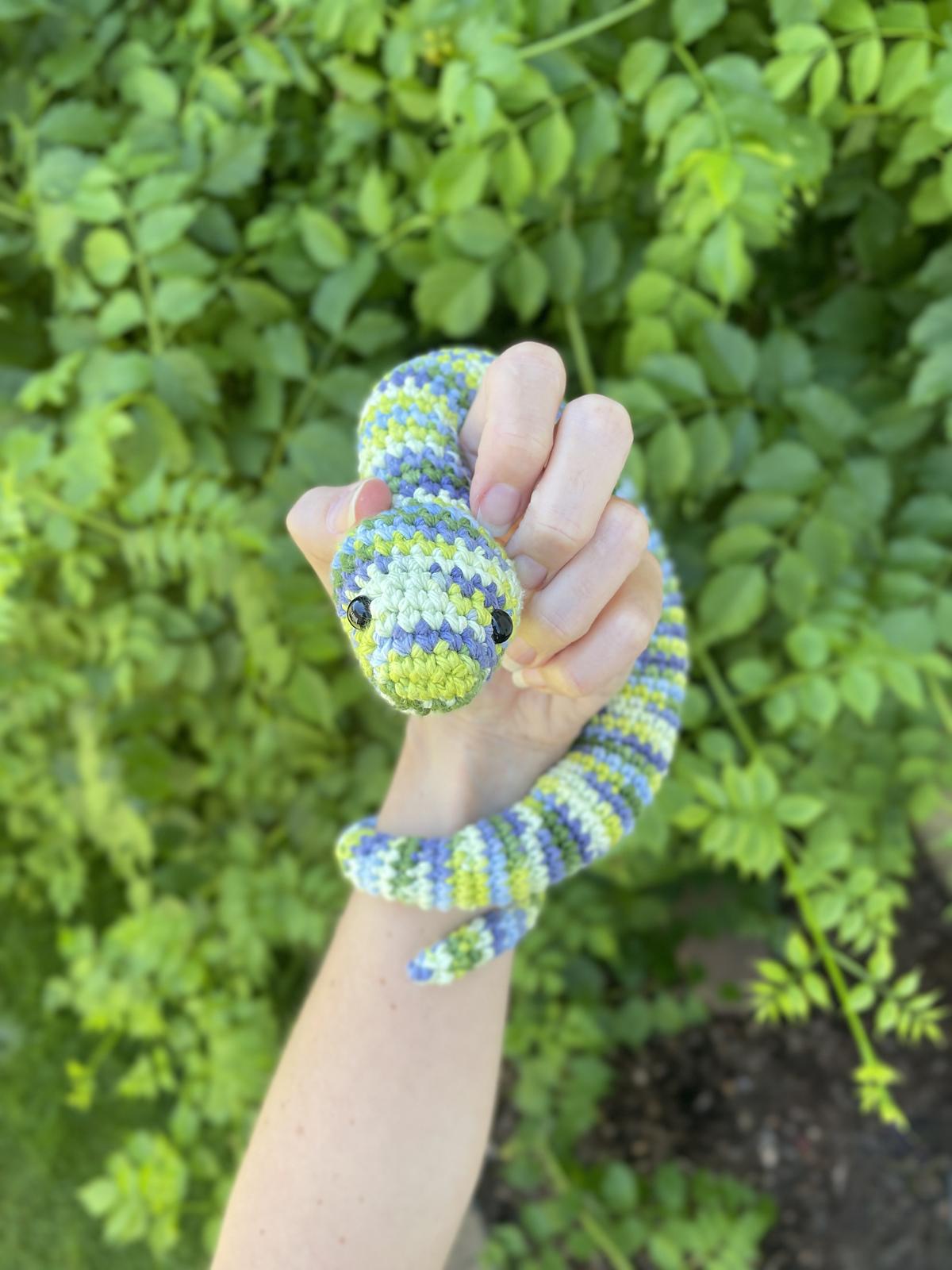 Loki the Snake Amigurumi