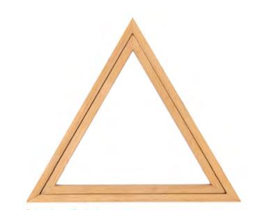 Rico Triangle Frame - 21 x 18cm