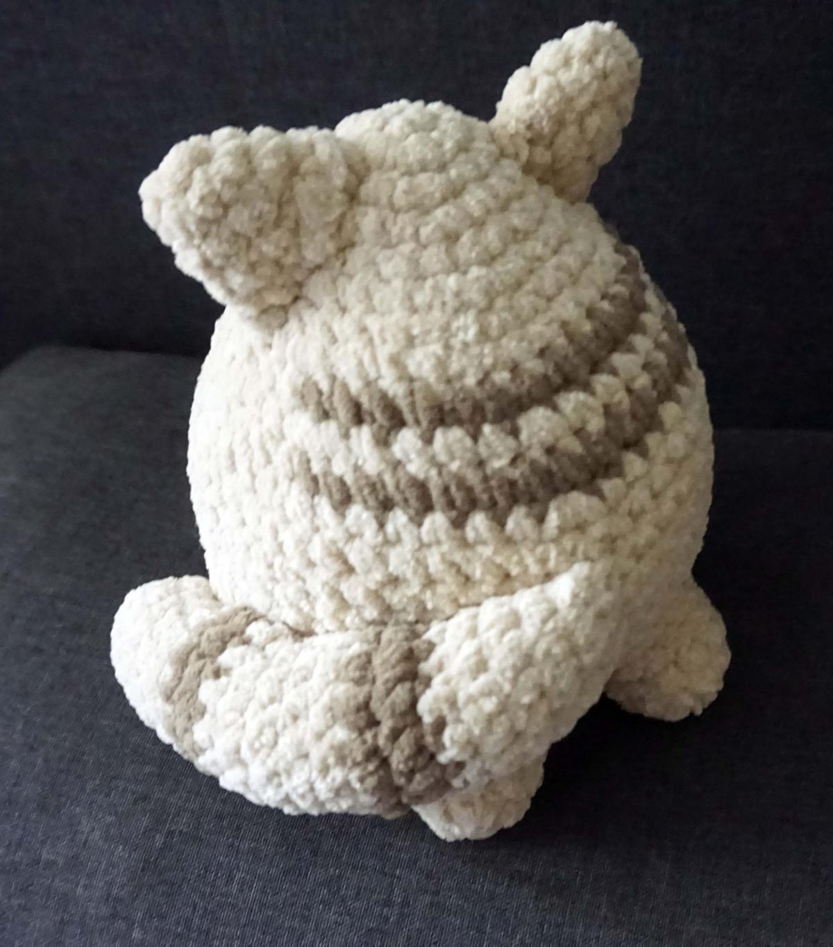 Häkelanleitung Dicke Katze, Amigurumi (PDF, Anfängerfreundlich)