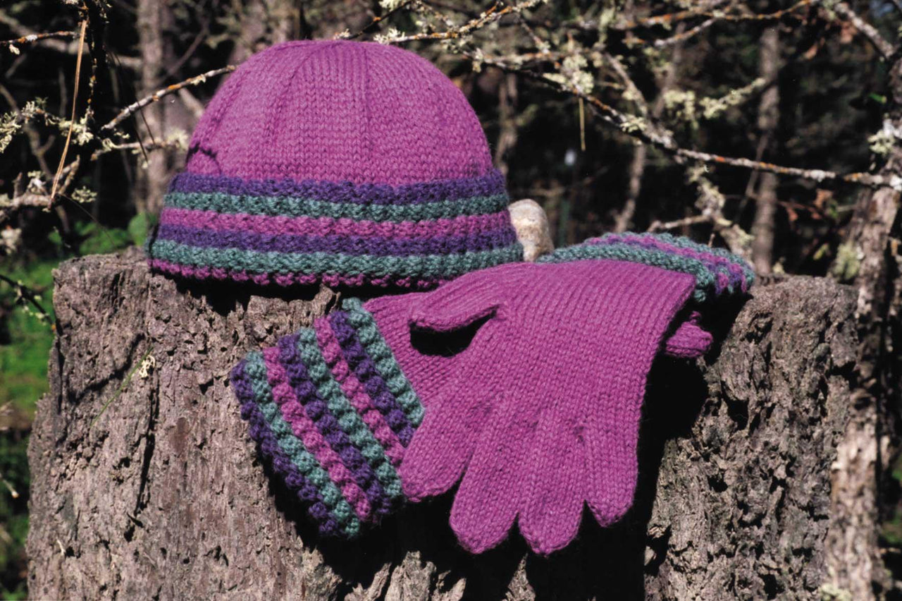 Tayberry Hat & Gloves
