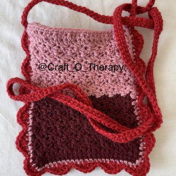 Crochet Phone Pouch Pattern Beginner Crossbody Bag PDF Easy Mobile Sling Crochet Pattern DIY Phone Holder Simple Crochet Pouch Pattern