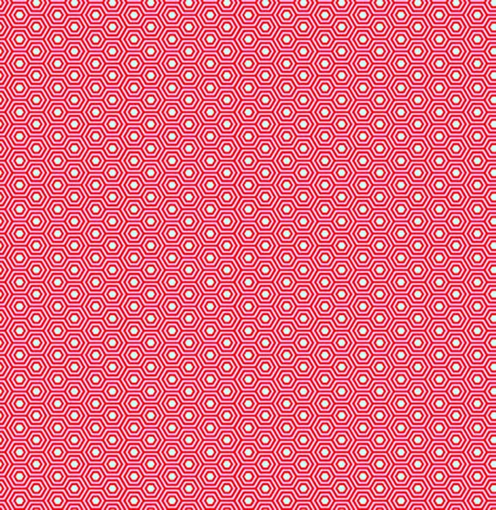 Tula Pink True Colors Hexy - Flamingo
