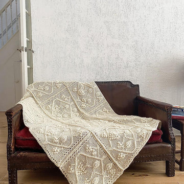 Vine Trellis Afghan