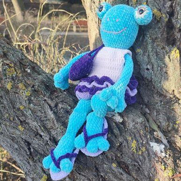 Crochet pattern Frog + crochet all clothes