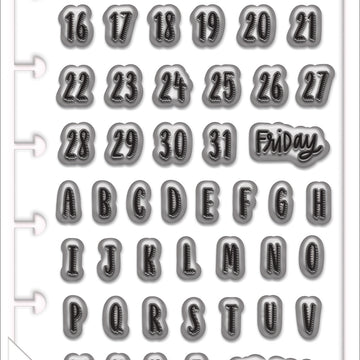 Happy Planner Clear Stamps - To Do Journaling
