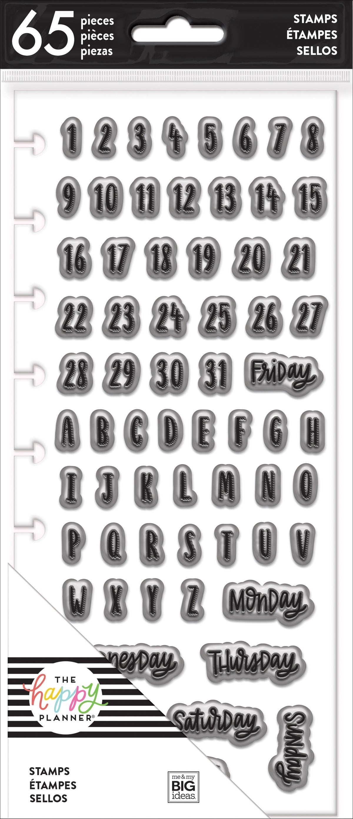 Happy Planner Clear Stamps - To Do Journaling