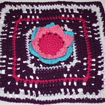 Carolyn  12 inch Square