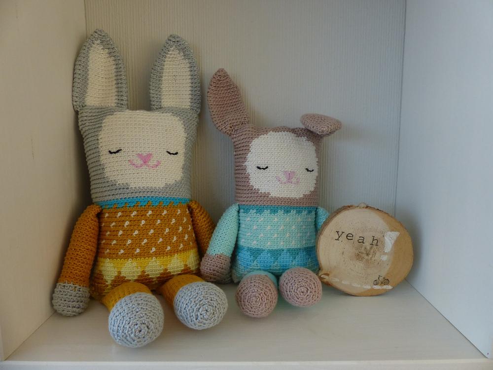 Stuffed toy rabbit