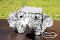 Elephant Tissue Box Cover