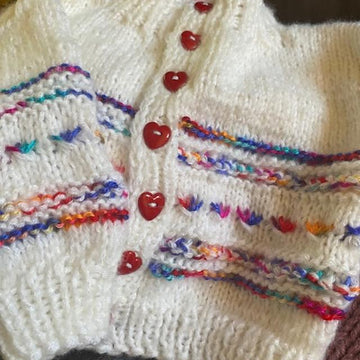 Baby Cardigan and Hat