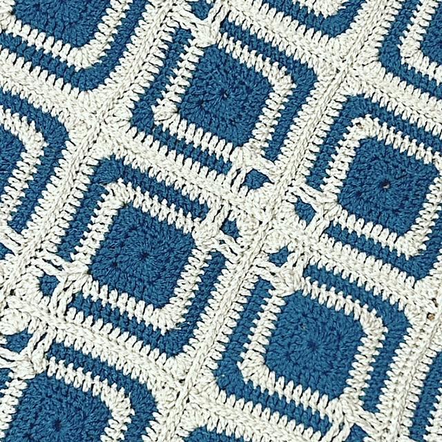 Breeze Block Afghan