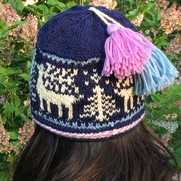 Modern Reindeer Hat