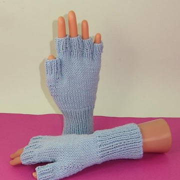 Simple Short Finger Gloves
