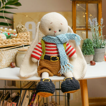 Crochet Toy Clothes Pattern - Outfit Elf for 15’’/40cm toys