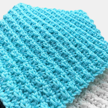 Dishcloth Washcloth Potholder Basic Elegance - super simple and quick