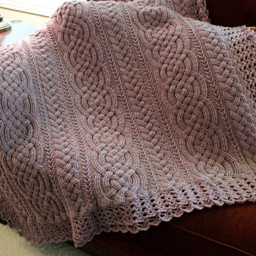 Aberdeen Cable Blanket