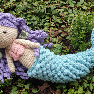 Under the Sea Set Collection crochet Crab Hermit Jellyfish Mermaid Tail Octopus Seahorse Seashell Sea Star