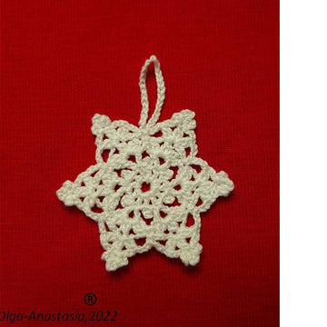 Openwork snowflake 1