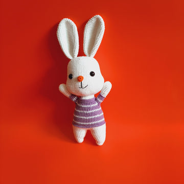 Dumpling bunny, crochet animals, amigurumi crochet, crochet bunny, PDF, English