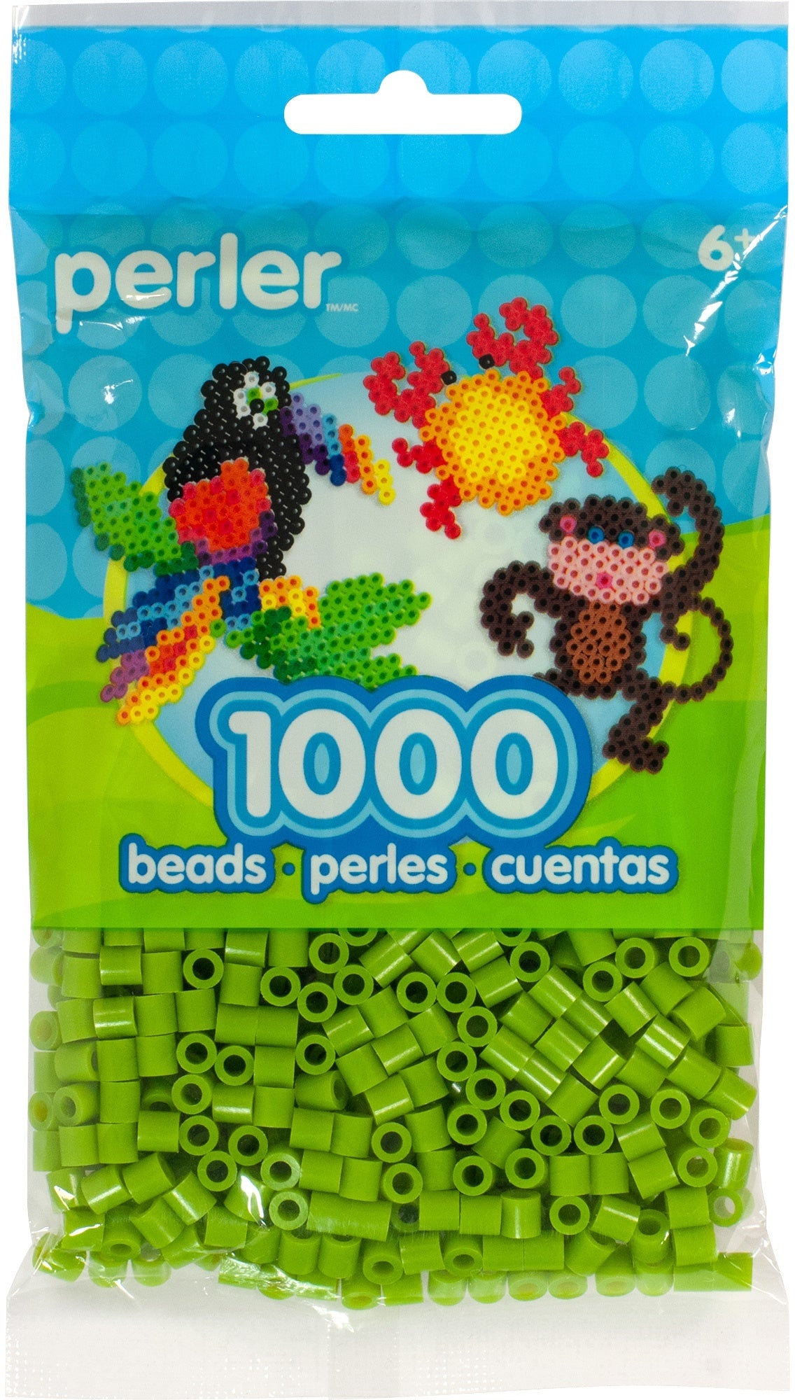 Perler Beads 1,000/Pkg - Fern