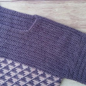 Tessellated Triangles Sweater