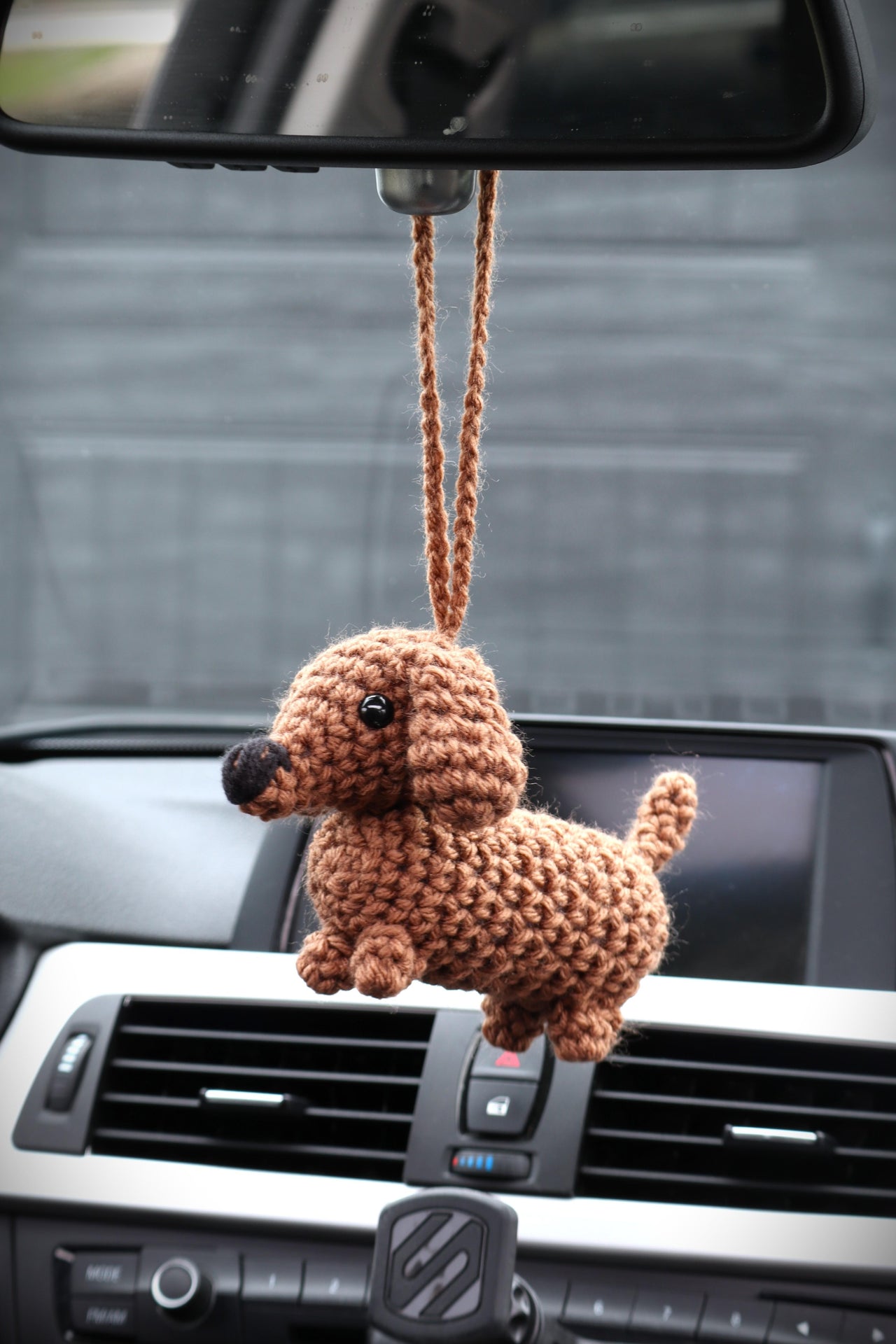 Dachshund Car Charm