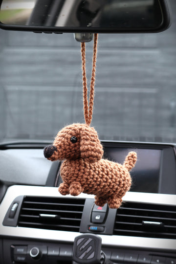 Dachshund Car Charm