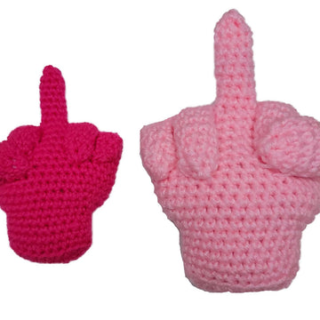 Pink Power Fist Ornament