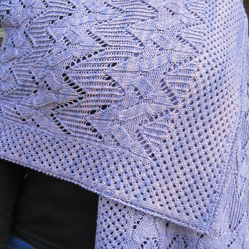 Koga Cable Lace Shawl