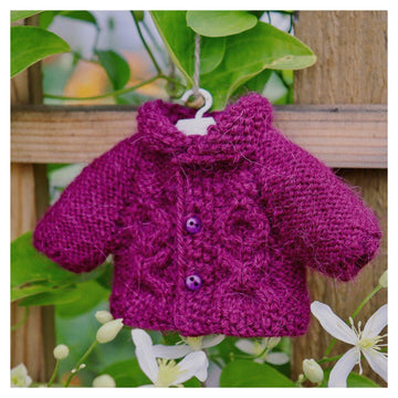 Plum Jacket & Mini skirt for doll