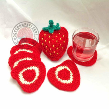 Strawberry Coaster Set