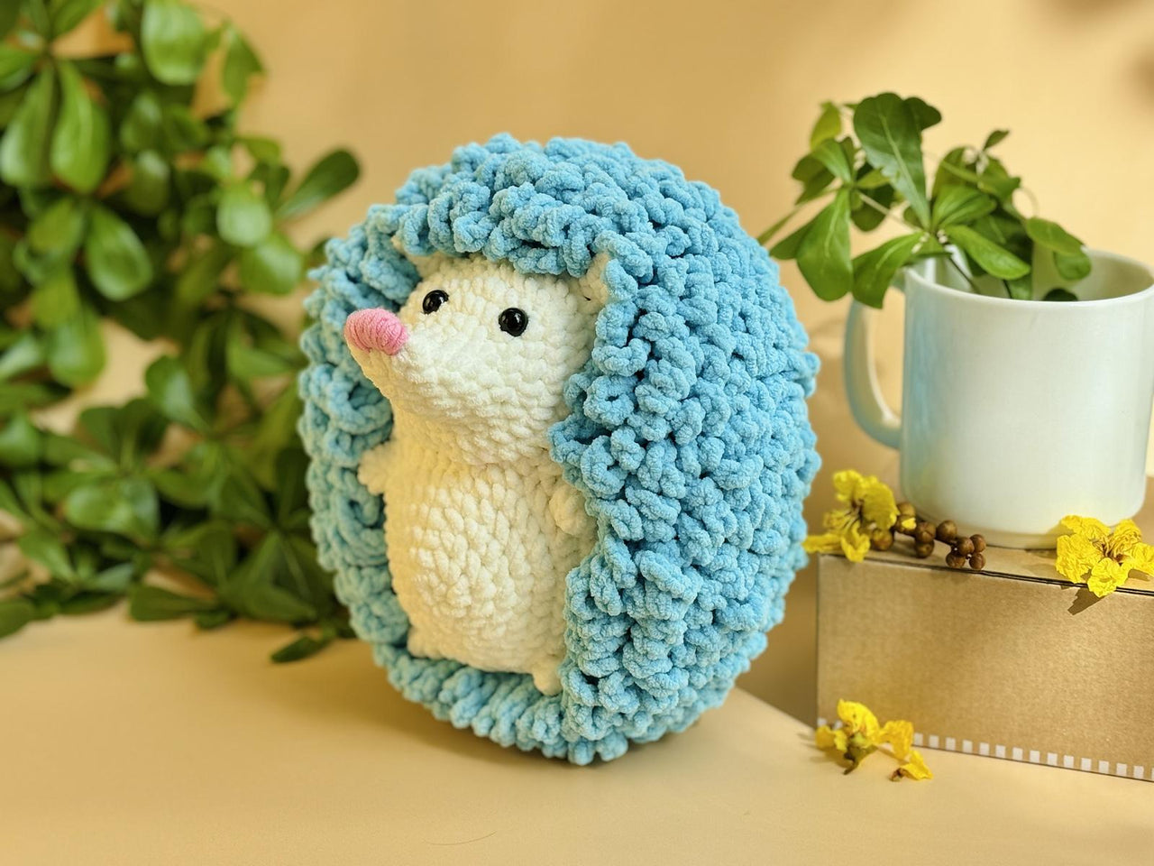 Hedgehog Crochet Pattern Adorable No Sew PDF