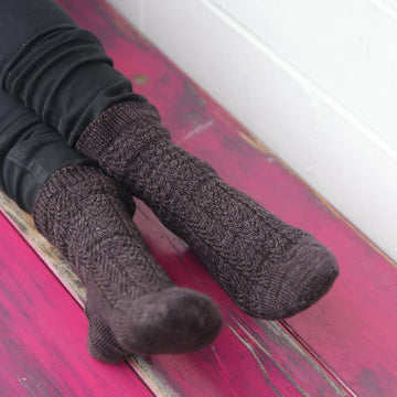 Wheat Chain Socks