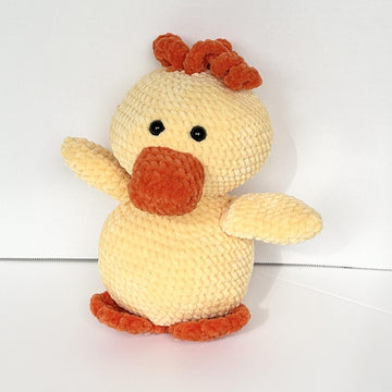 Ducky McDuck Face Stuffie