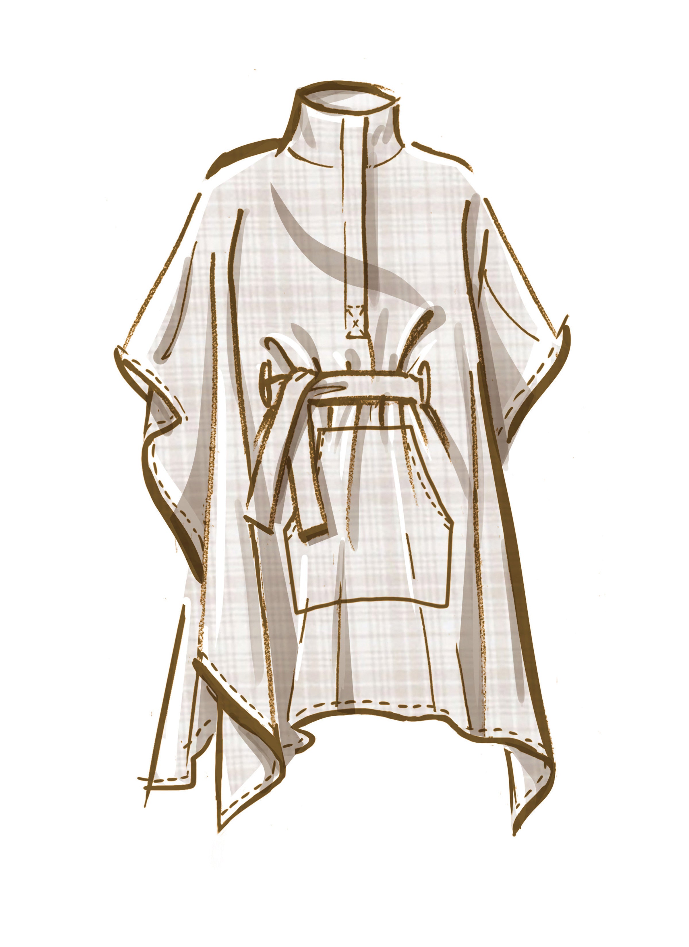 McCall's Misses' Poncho M8347 - Sewing Pattern