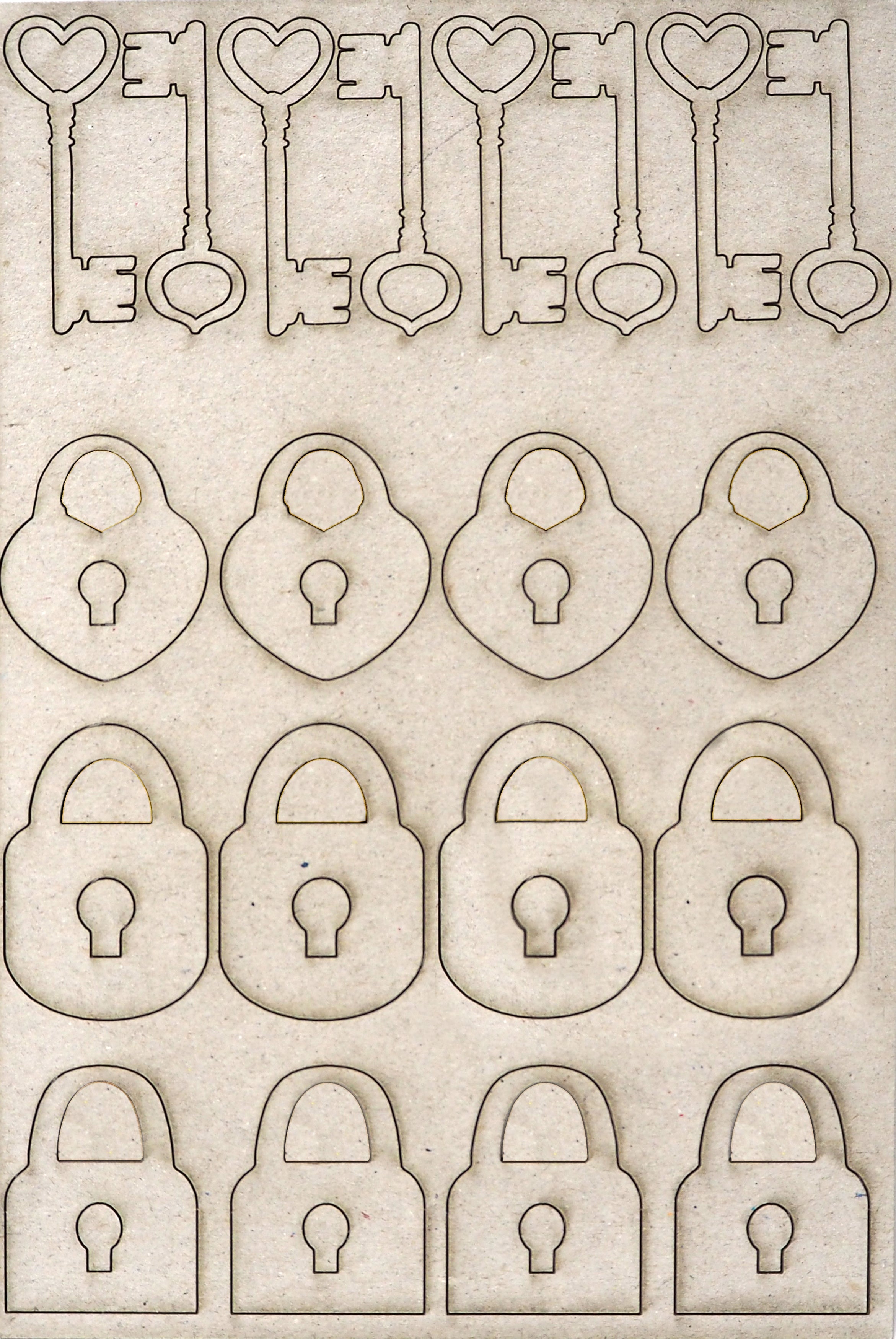 Creative Expressions Pop-Ems - Lock & Key
