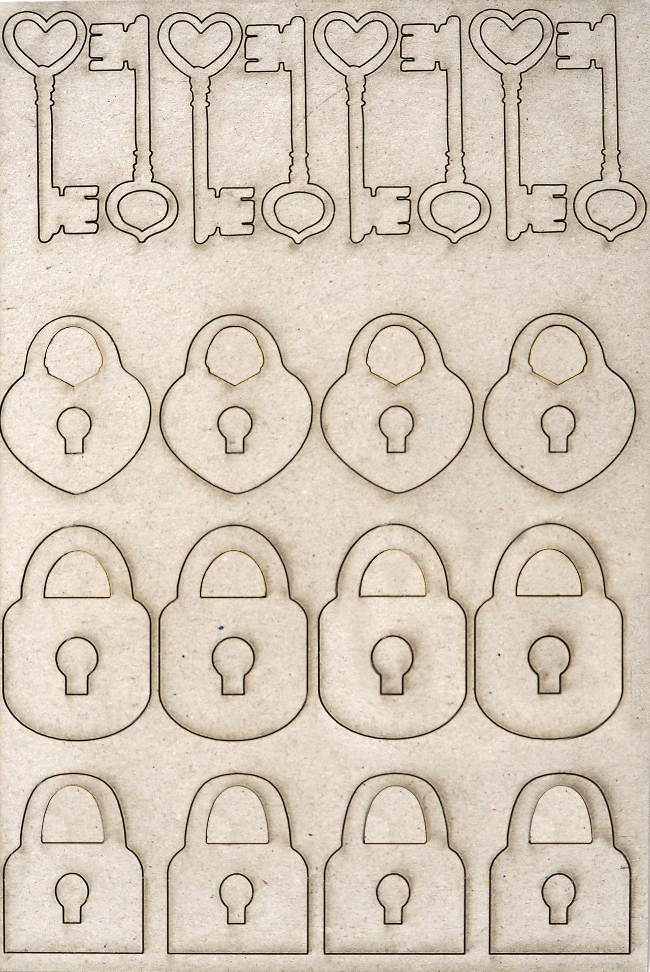Creative Expressions Pop-Ems - Lock & Key