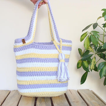 Striped Candy Bag