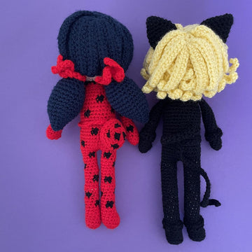 Bug and Cat amigurumi