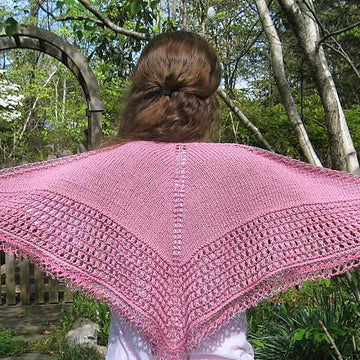 Hybrid Tea Rose Shawl