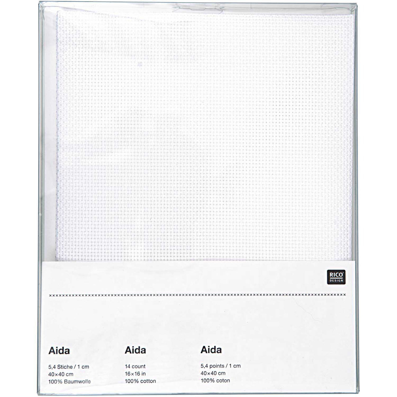Rico 14ct Aida 16" x 16"