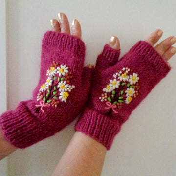 Daisy Mittens Gloves