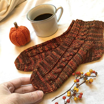 October One Skein Worsted Weight Socks