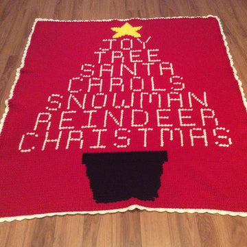 Word tree x-mas