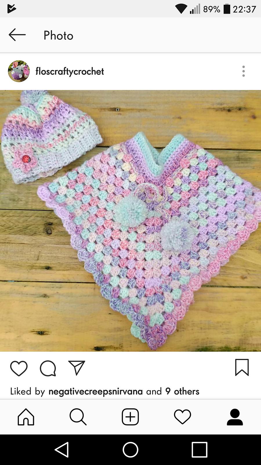 Child's Easy Poncho