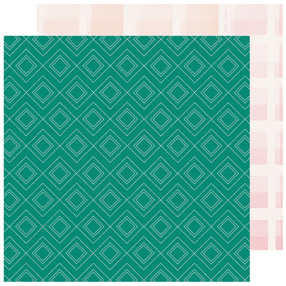 American Crafts Maggie Holmes Sweet Story Double-Sided Cardstock 12"X12" 25/Pkg - Fresh
