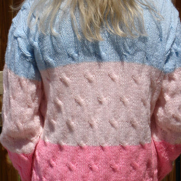 Pretty Cabled Pullover