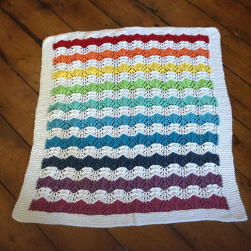 Somewhere Over The Rainbow blanket