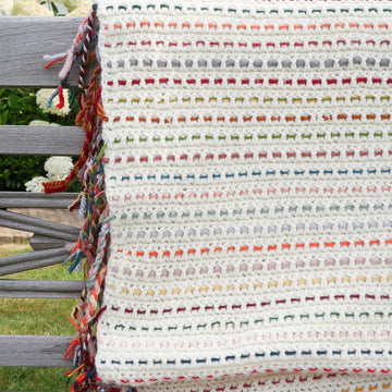 Woven Scrap Blanket