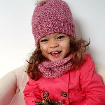 Winter Set with Beanie & Cowl